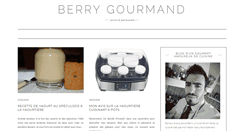 Desktop Screenshot of berrygourmand.fr